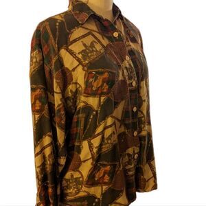 Solutions vintage equestrian shirt size M‎